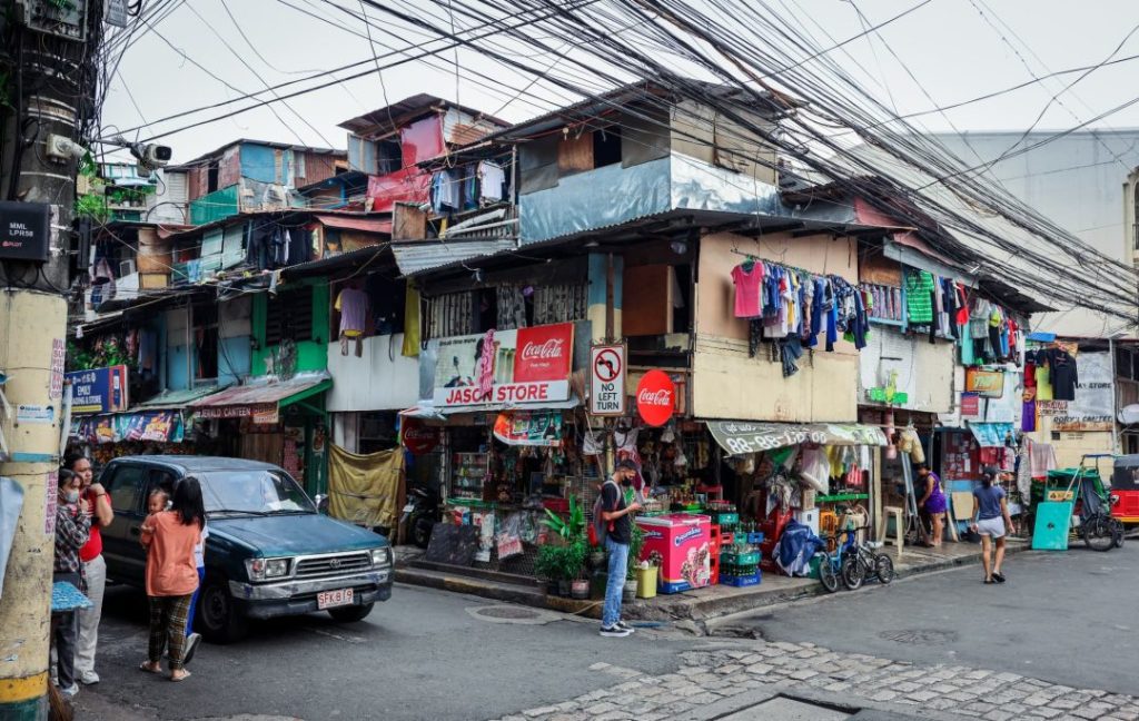 フィリピンの貧しい家